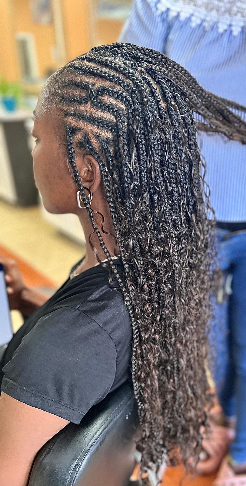 Knotless Boho Style 7