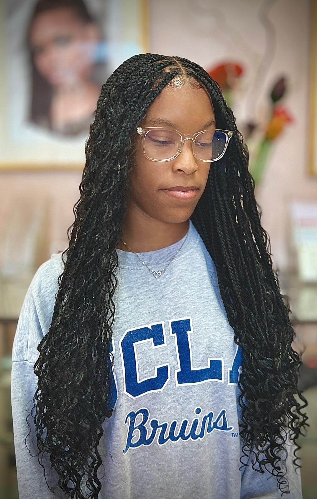 Knotless Boho Styles