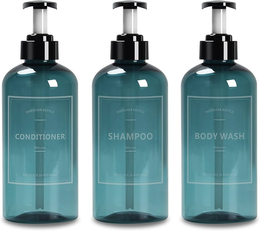 Shampoo & Conditioner Bottles Set
