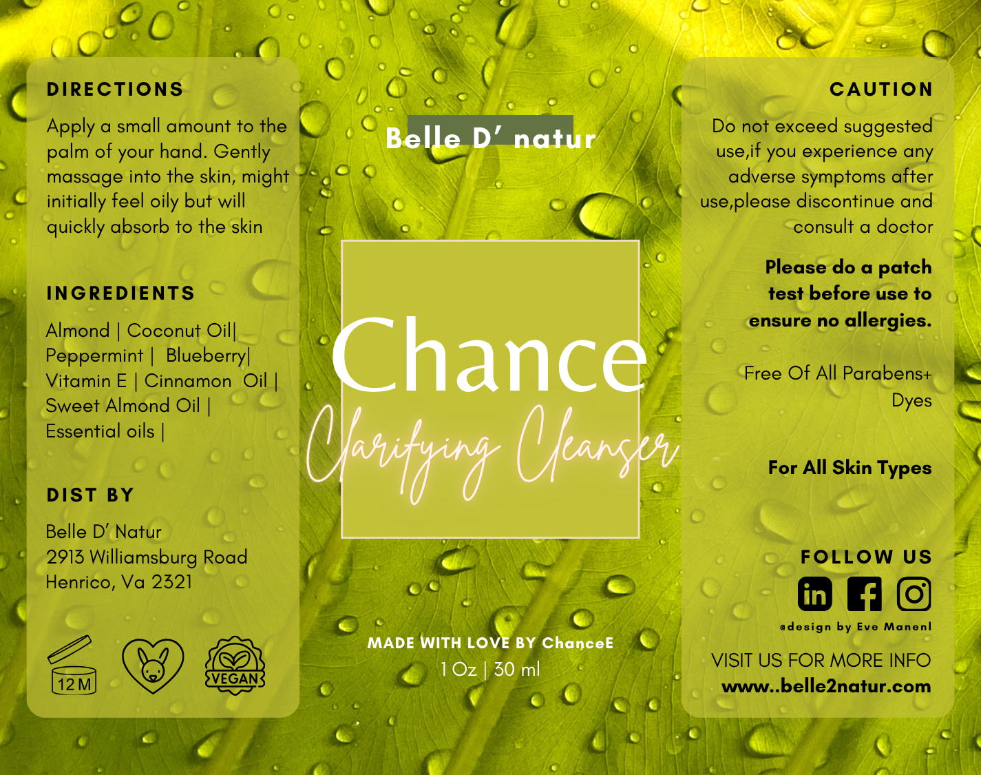 Chance Cleanser
